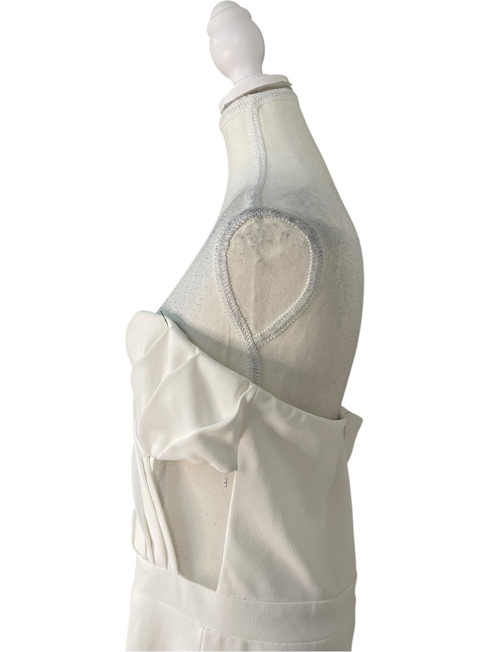 Lulus Surely Stunning Strapless Bustier Jumpsuit White - Picture 5 of 16